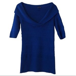 😍 Royal Blue, Collared Knit Sweater, Sz M 💕